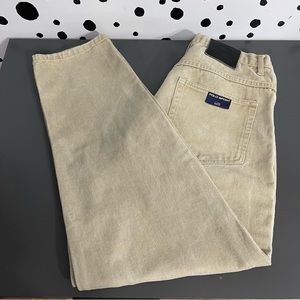 Men’s Vintage Ralph Lauren Polo Sport Tapered Jeans Pants 100% Cotton Size 34x30